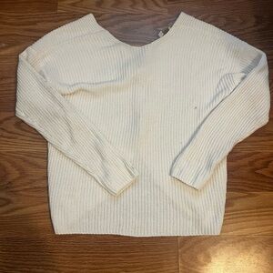 Women's White Sweater